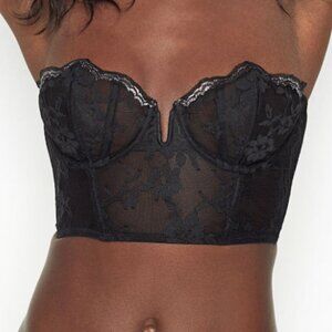 nwt VS very sexy lace bustier corset crop top